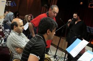 عکس هایی از تمرین گروه علیرضا عصار برای کنسرت