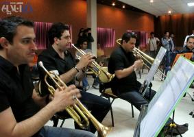 عکس هایی از تمرین گروه علیرضا عصار برای کنسرت