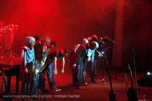 گزارش تصویری از کنسرت گروه آریان در برج میلاد