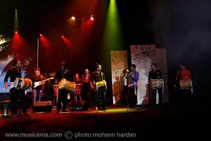 گزارش تصویری از کنسرت گروه دارکوب در برج میلاد تهران - 1