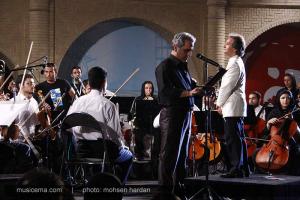 گزارش تصویری از سوپرایز شهرداد روحانی و مهران مدیری برای پانزدهمین جشن خانه سینما
