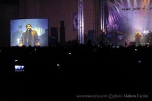 گزارشی از کنسرت رضا صادقی در شهرستان آباده