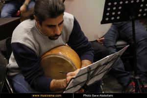 تمرین کنسرت ناصر چشم اذر - دی 1394