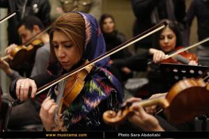تمرین کنسرت ناصر چشم اذر - دی 1394