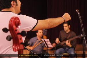 تمرین کنسرت حمید عسکری - بهمن 1393