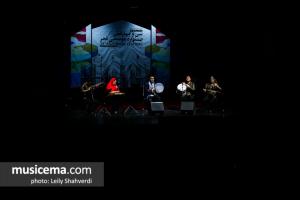 اجرای گروه آذربایجانی موغام - شب اول سی و چهارمین جشنواره موسیقی فجر