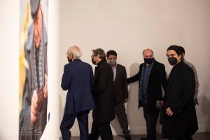 نمایشگاه «نغمه مانا» باحضور غلامحسین امیرخانی، حسین علیزاده و همایون شجریان برگزار شد