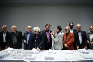 مراسم اهدای آثار لوریس چکناواریان به موزه موسیقی 