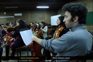تمرین ارکستر فیلارمونیک تهران