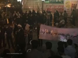 تجمع برای لغو کنسرت مسعود شعاری و حسین علیشاپور - ماهشهر (اردیبهشت 1394)