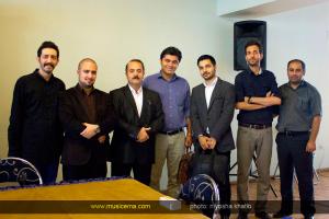 نشست خبری کنسرت گروه کیوان ساکت (جشنواره موسیقی)